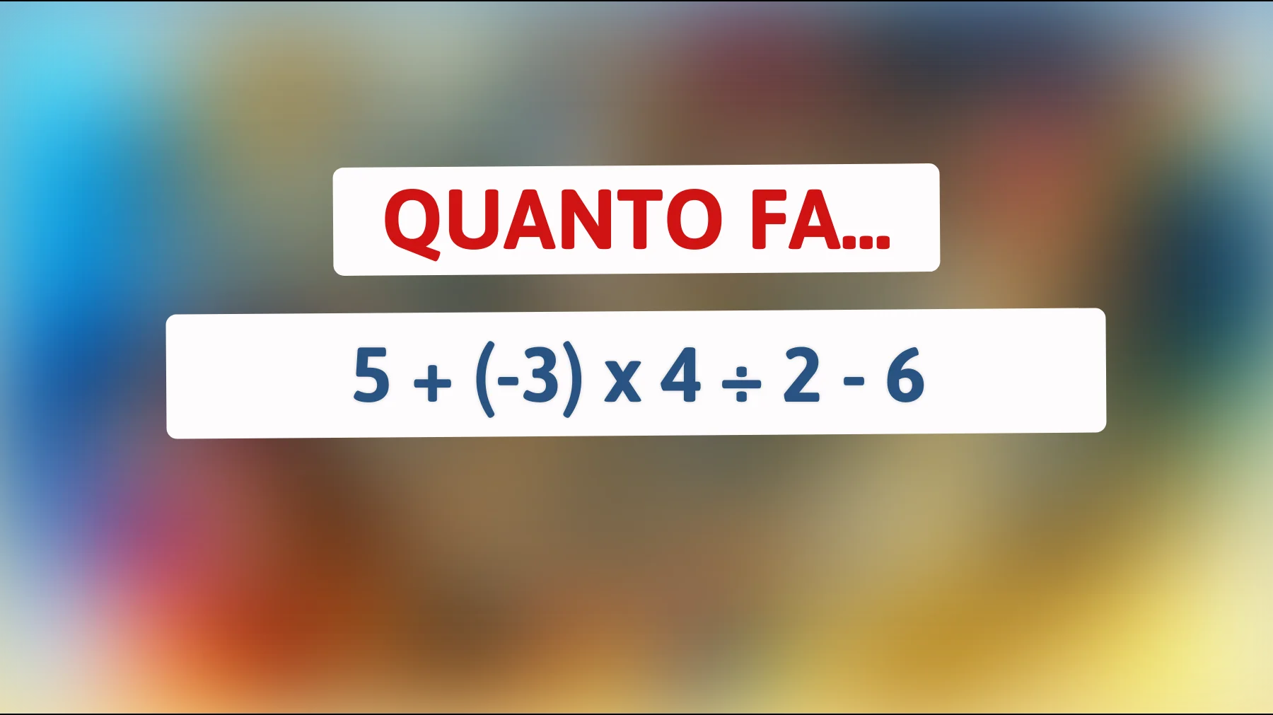 Solo i veri geni troveranno la soluzione a questo enigma matematico: riesci a battere la sfida?"