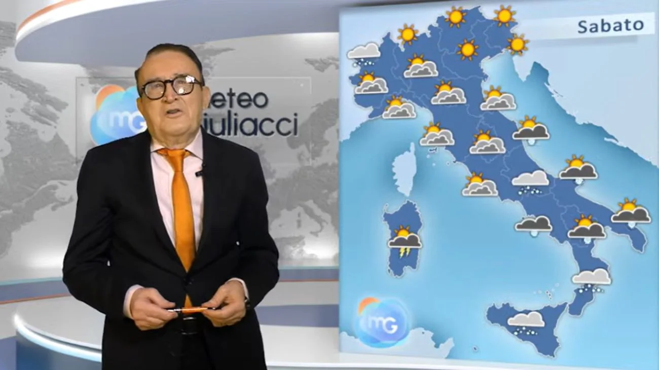 meteo italia sabato 31 gennaio