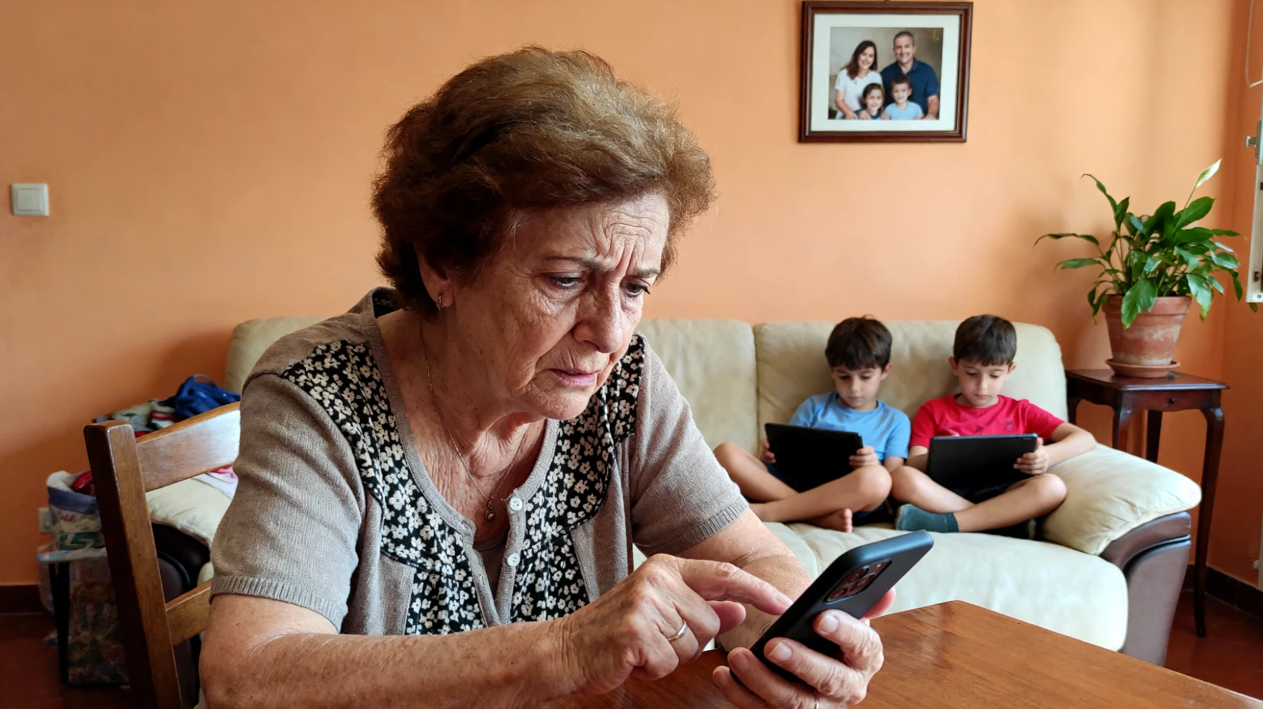 Nonna preoccupata perché i nipoti bambini sono costantemente esposti a contenuti inappropriati sui social media e non sa come intervenire senza creare conflitti con i genitori o apparire troppo invadente"