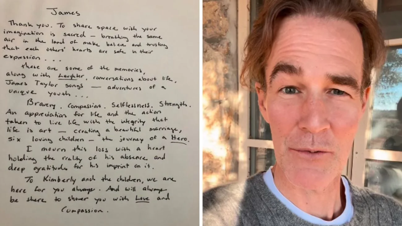 James Van Der Beek, la lettera di addio di Katie Holmes - Quartiere San Donato