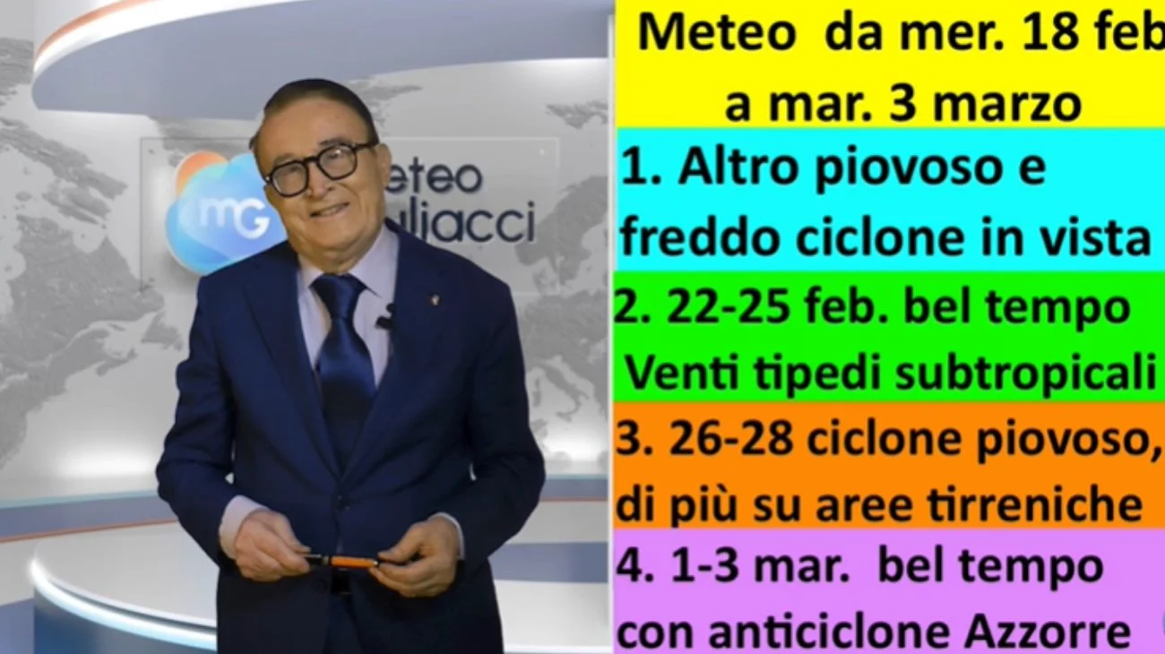 Meteo febbraio