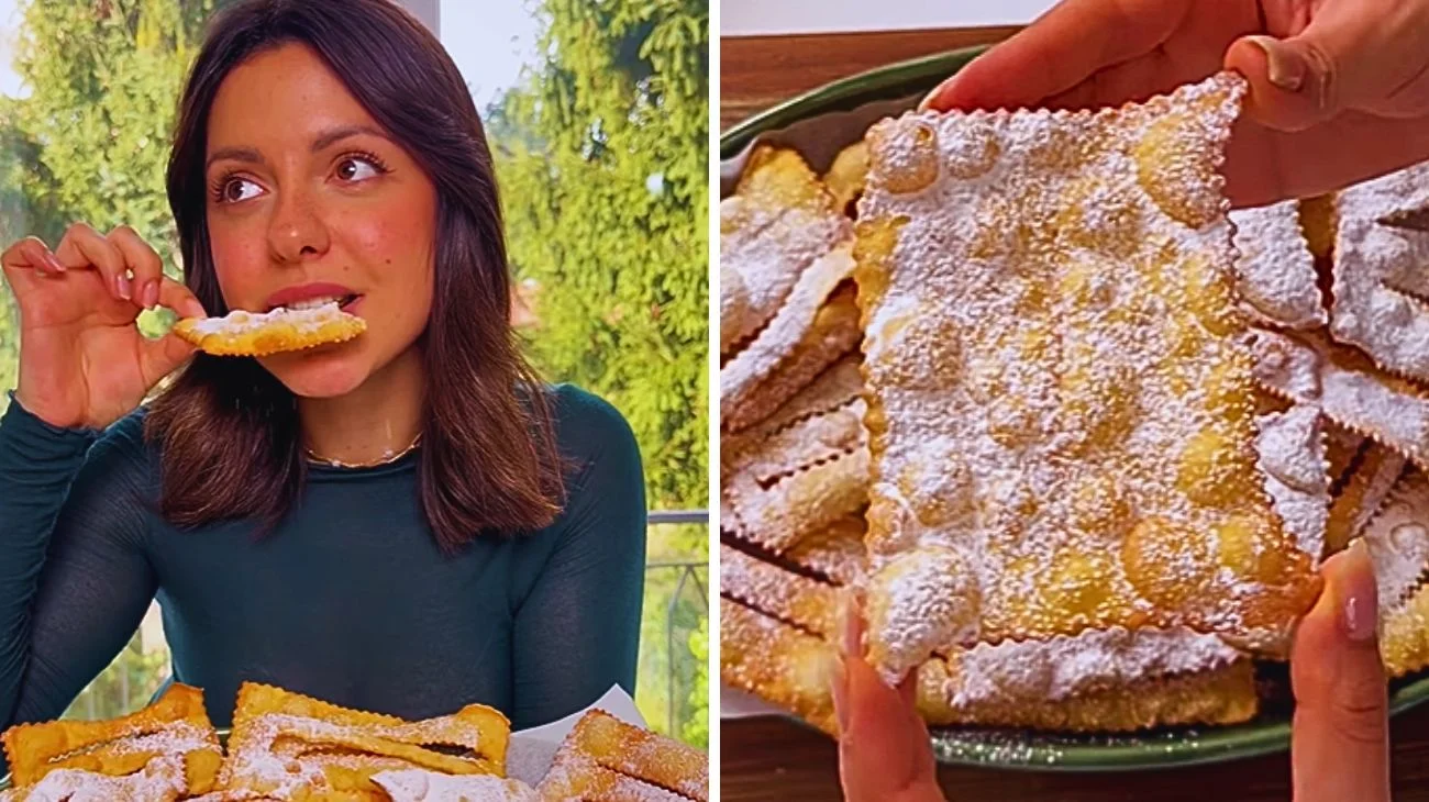 chiacchiere all'arancia